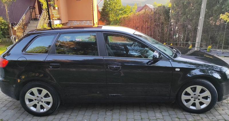 Audi A3 cena 22900 przebieg: 179833, rok produkcji 2007 z Myślenice małe 379